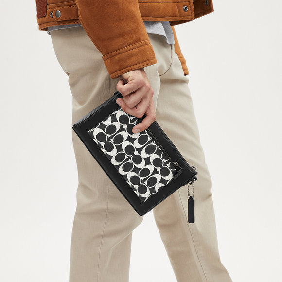 NWT Coach Outlet Holden Crossbody In Signature Canvas - Picture 6 of 7